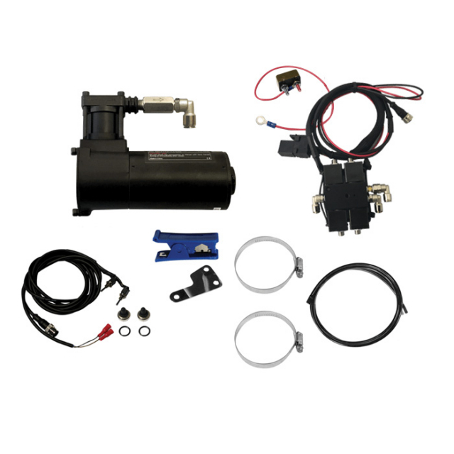 Platinum 1723-VCBBF Blue Air Ride Bleed Feed Suspension Kit for