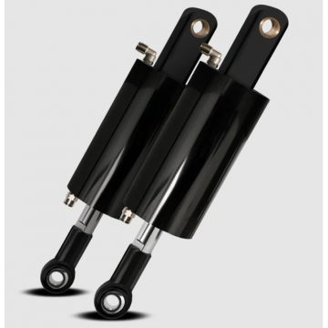 view Platinum 8699-EBF-indian Gloss Black Air Ride Bleed Feed Suspension Kit Indian Chief '99-'02
