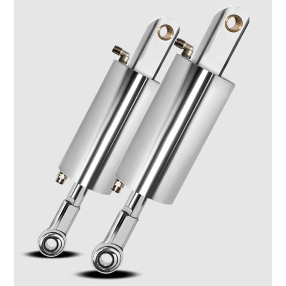 Platinum 8699EBF Polished Air Ride Bleed Feed Suspension Kit Harley