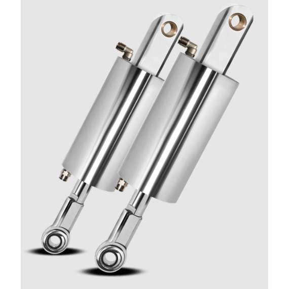 Platinum 8699EBFindian Polished Air Ride Bleed Feed Suspension Kit