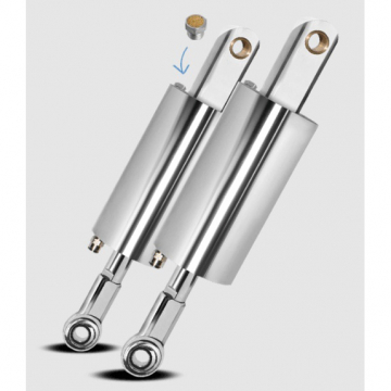 view Platinum 8699-SSIC Polished Air Ride Simple Suspension Kit for Indian Chief '99-'02