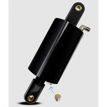 view Platinum SSIC-2014PR Gloss Black Air Ride Simple Suspension Kit for Indian Chief models '14-