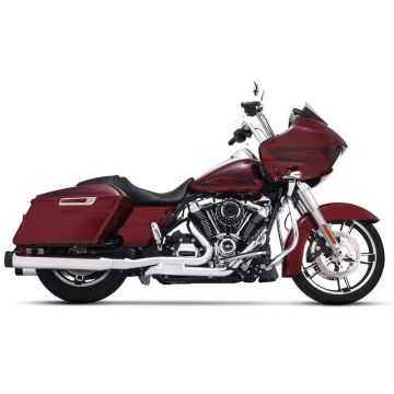 view Rinehart 100-0410 Slimline Catalyst Duals Exhaust System for Harley Touring '17-