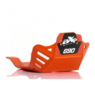 AXP AX1577 Skid Plate, Orange for KTM 690 SMC-R & Enduro R (2018-current)