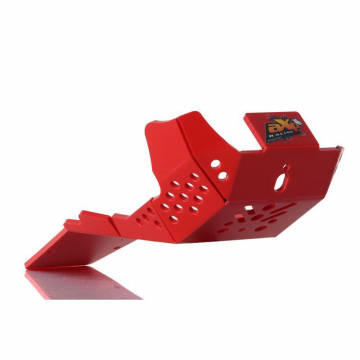 view AXP AX1581 Xtrem Skid Plate, Red for Honda CRF450/CRF400 models (2021-current)