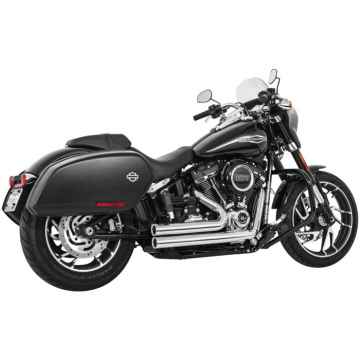 Freedom Performance HD00732 Independence Shorty Exhausts, Chrome Harley Softails (2018-)