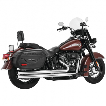 Freedom Performance HD00751 Independence Long Exhausts, Chrome Harley Softails (2018-)
