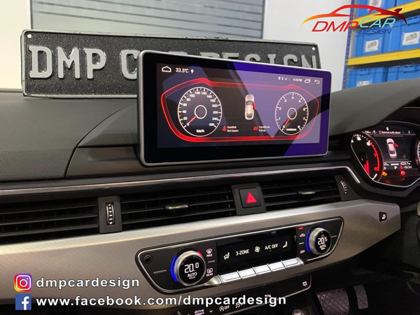 DMP screen installed