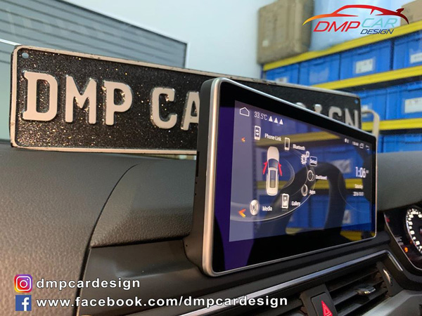 DMP screen installed