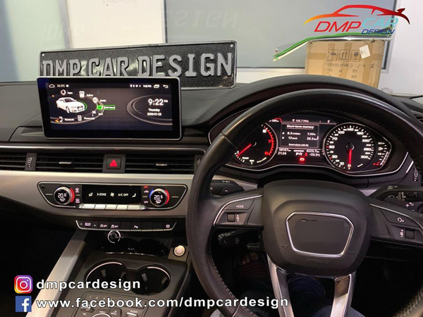 DMP screen installed
