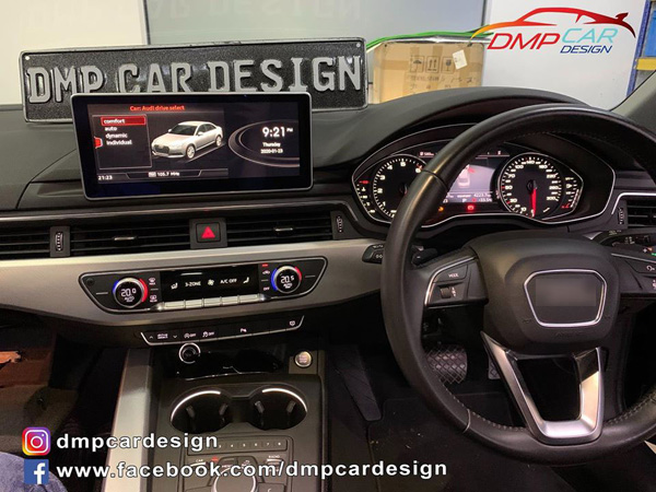 DMP screen installed