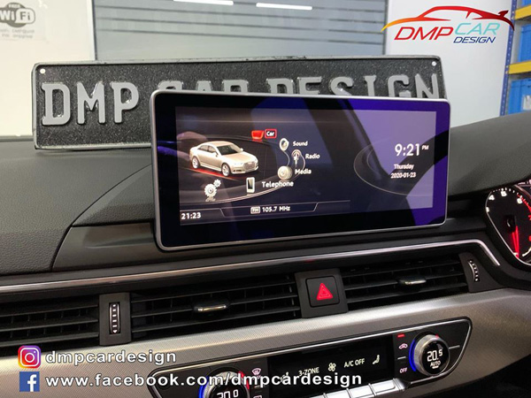 DMP screen installed
