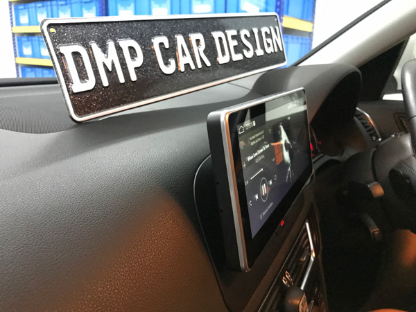 DMP screen installed