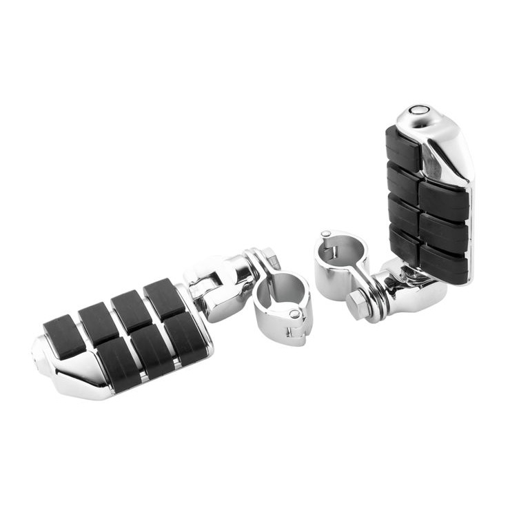 Kuryakyn 7992 Dually ISO Pegs with Mounts for 11/4" Crashbars