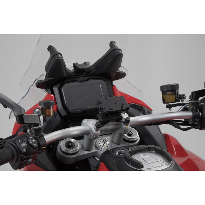 SW MOTECH Ducati Multistrada V4 20 GPS Support Silver