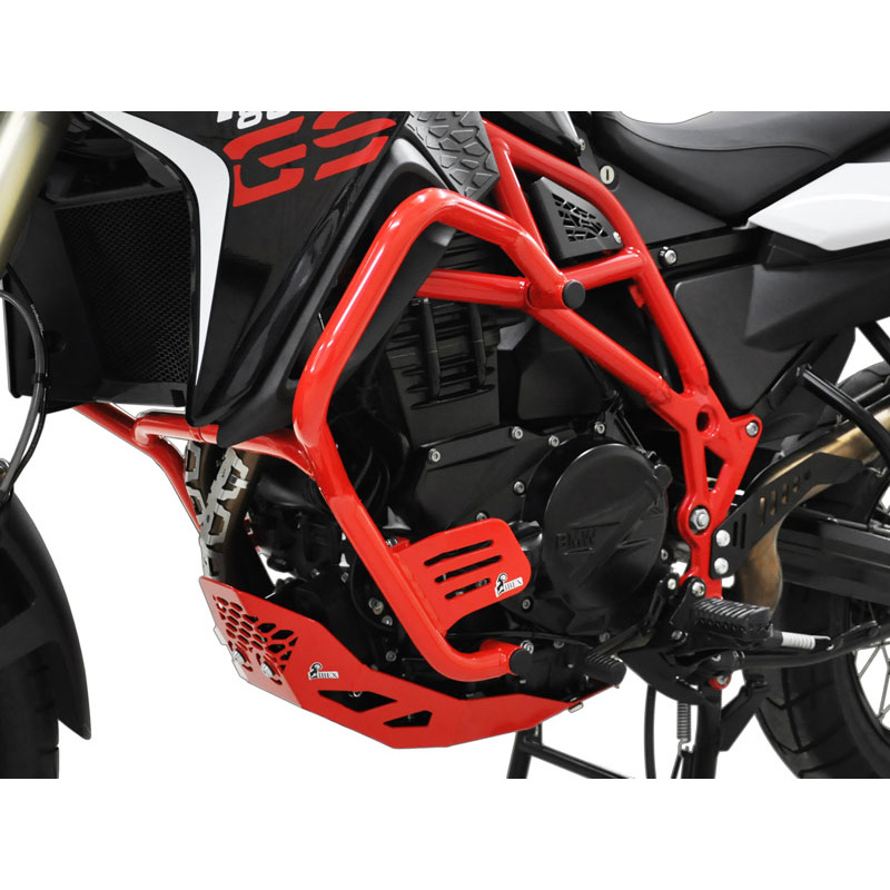 Zieger 10002076 Crashbars, Red for BMW F700GS & F800GS (2015-2017