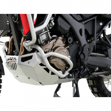 view Zieger 10002090 Lower Crashbars, Silver for Honda CRF1000L Africa Twin (2016-2019)
