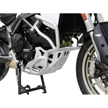 view Zieger 10002925 Skid Plate, Silver for Ducati Multistrada 950 (2017-)