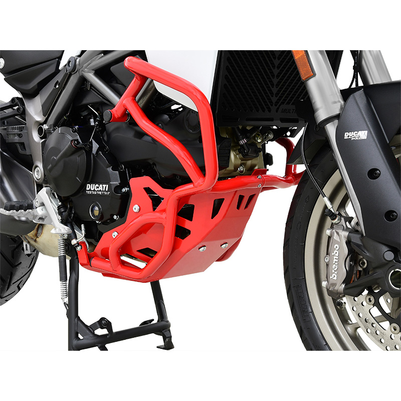 Zieger 10002926 Skid Plate, Red for Ducati Multistrada 950 (2017