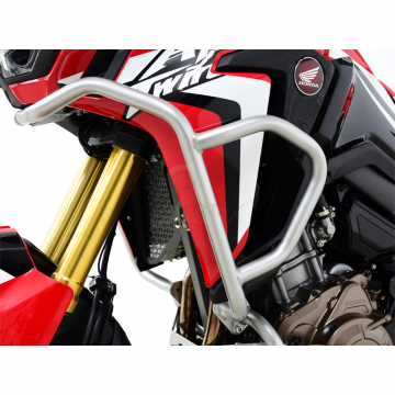 view Zieger 10002981 Upper Crashbars, Silver for Honda Africa Twin (2016-2017)