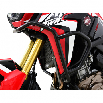 view Zieger 10002983 Upper Crashbars, Black for Honda Africa Twin (2016-2017)