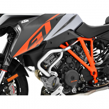 view Zieger 10003161 Crashbars, Silver for KTM 125 Duke (2017-)