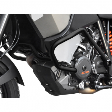 view Zieger 10003802 Crashbars, Black for Kawasaki Z900 (2017-)