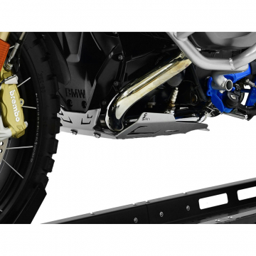 Zieger 10003805 Skid Plate, Silver for BMW R1200GS Rally (2013-2018)