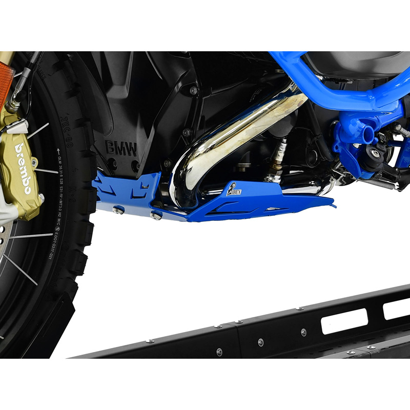 Zieger 10003806 Skid Plate, Blue for BMW R1200GS Rally (20132018