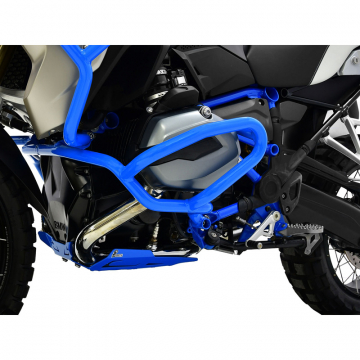 view Zieger 10003910 Lower Crashbars, Blue for BMW R1200GS (2013-2018)