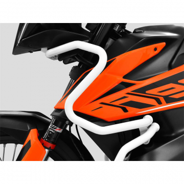 view Zieger 10006607 Upper Crashbars, White for KTM 790 Adventure (2019-)
