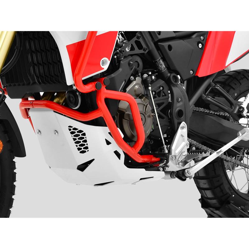 Zieger 10006832 Lower Crashbars, Red for Yamaha Tenere 700 (2019