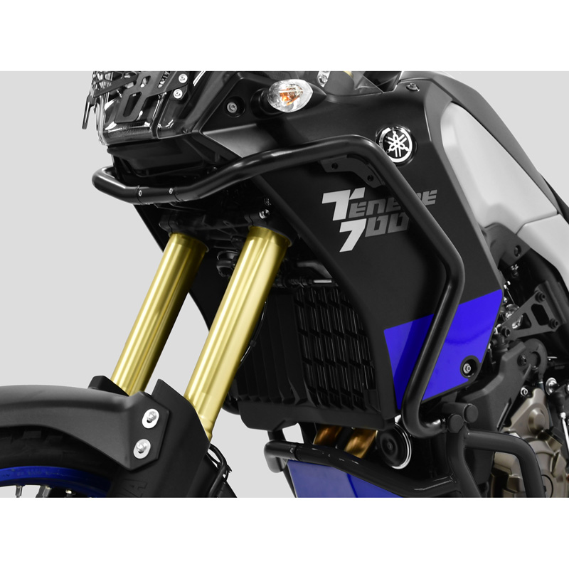 Zieger 10006833 Upper Crashbars, Black for Yamaha Tenere 700 (2019