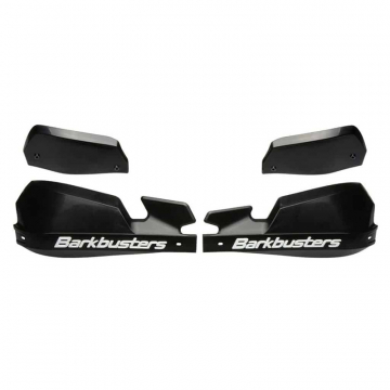 Barkbusters BHG3.BK-WD VPS Plastic Guards, Black and White