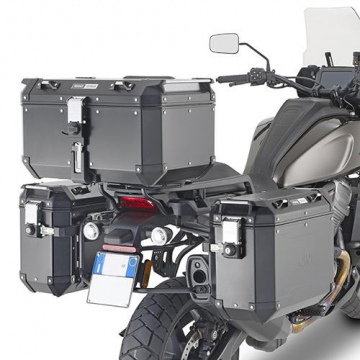 view Givi PLO8400CAM Monokey CAM-Side Sidecarrier for Harley-Davidson Pan America 1250 (2021-)