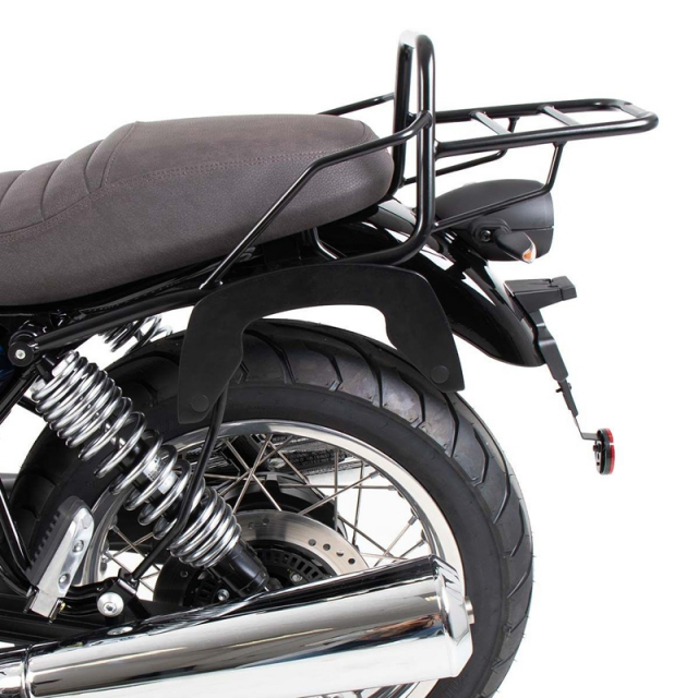 motoguzzi Ｖ7 ８５０CC用HEPCO & BECKER バックレスト Hepco & Becker 654.556 01 01 Rear Rack, Black for Moto Guzzi V7