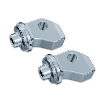 Kuryakyn 3286 Splined Adapter Mounts for Rear OEM Peg Indian FTR (2019-current)