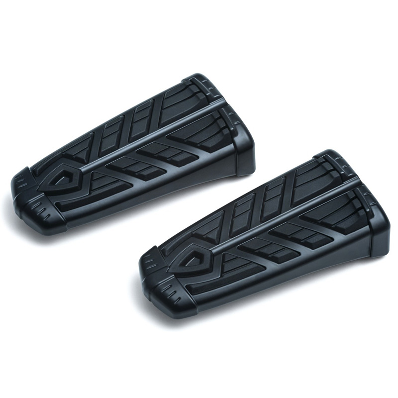 Kuryakyn 5657 Spear Footpegs, Black, Splined Accessories International