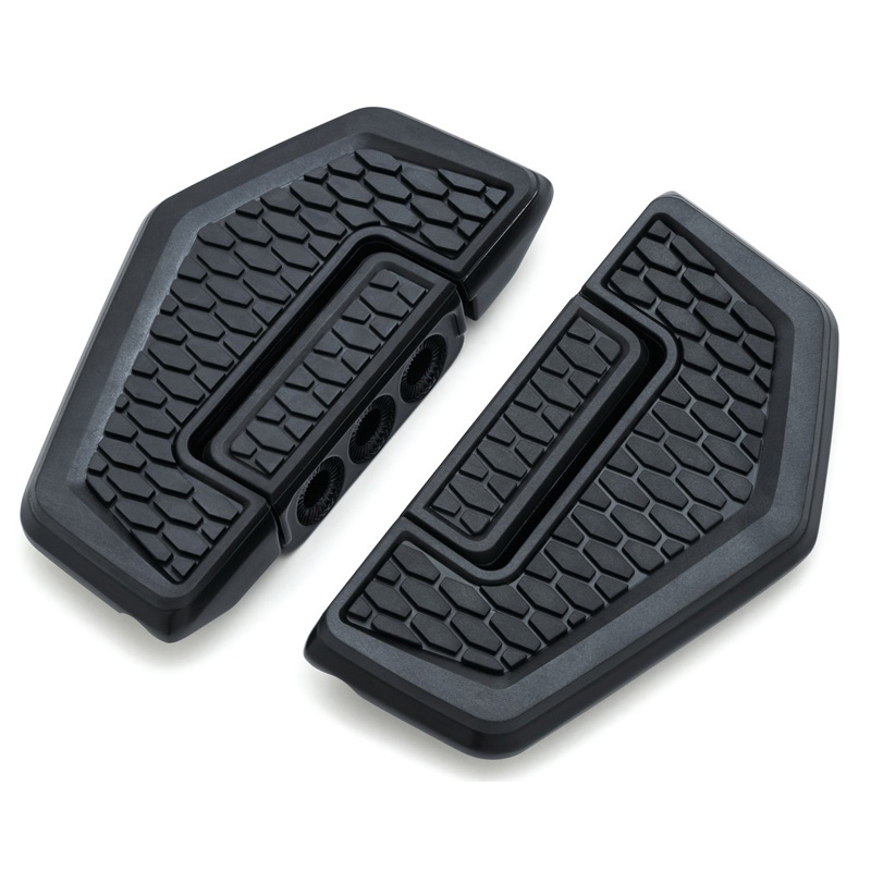 Kuryakyn 9165 Portatarga Universale - Per Targhe 10,2x17,8 Cm, Con Cuneo In Gomma, Per Harley-Davidson E Custom