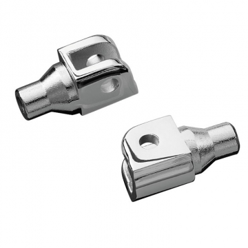 view Kuryakyn 7939 Tapered Adapter / Pegs Front Mounts, Chrome for OEM Peg Can-Am, Honda & Suzuki