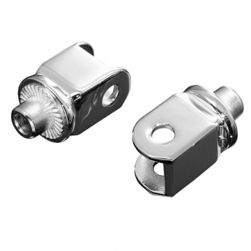 view Kuryakyn 8815 Splined Adapter / Pegs Mounts, Chrome for Front OEM Peg Honda