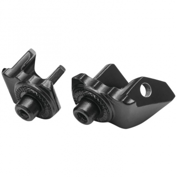 view Kuryakyn 8907 Splined Adapter / Pegs Mounts, Satin Black for OEM Peg BMW