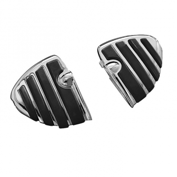 view Kuryakyn 4452 ISO-Wing Mini Boards, Chrome, Tapered