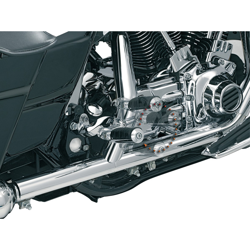 Kuryakyn Passenger Foot Peg Relocation Kit Accessories International