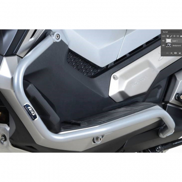 view R&G AB0030SI Adventure Bars / Crashbars, Silver for Honda X-ADV (2017-2020)