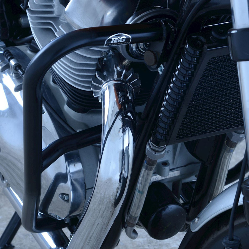 R&G AB0059BK Adventure Bars, Black for Royal Enfield Interceptor 650