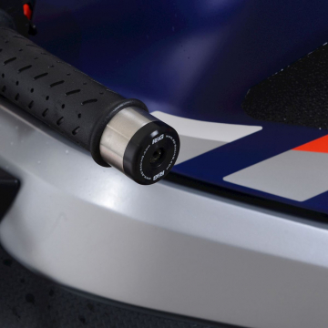 view R&G BE0147BK Bar End Sliders for Aprilia RS660 (2021-)