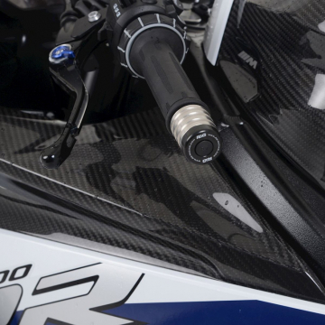 view R&G BE0182BK Bar End Sliders, Black for BMW M1000RR/S1000RR & Yamaha Tracer 9 (GT) (2021-)