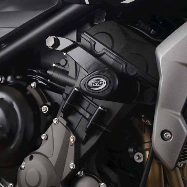 R&G CP0516BL Aero Style Crash Protectors for Triumph Trident 660