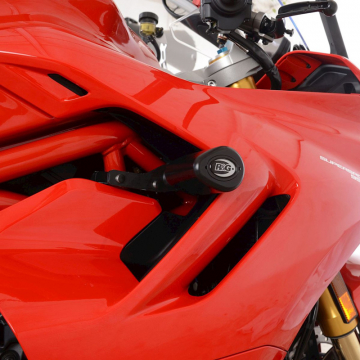 view R&G CP0517BL Aero Style Crash Protectors(No-Cut) for Ducati Supersport 950S (2021-)
